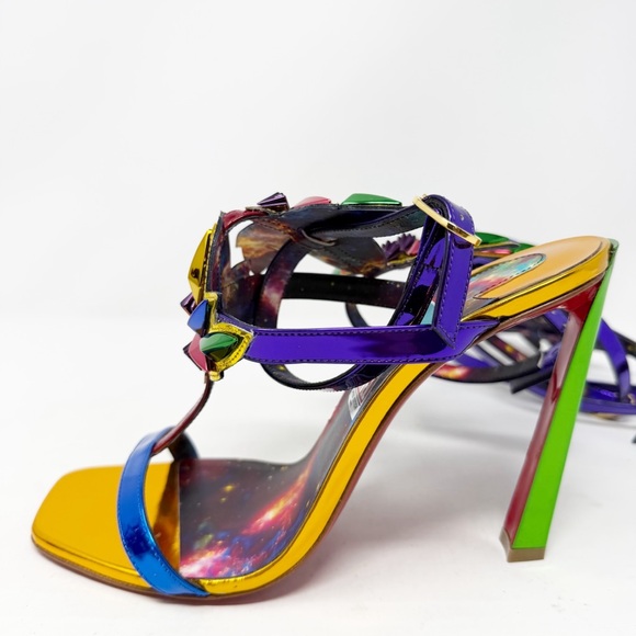 Christian Louboutin x Marvel Sea Warrior Gladiator Sandals Size 39.5 - Picture 11 of 14